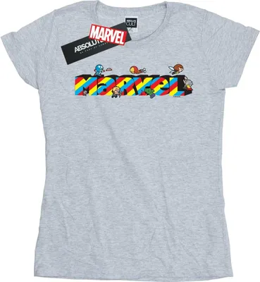 Produktbild von Marvel - "Marvel" T-Shirt für Damen BI24948 (XXL) (Grau)