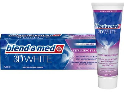 Produktbild von Blend-a-med 3D White Vitalizing Fresh Zahnpasta 75 ml