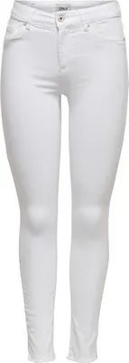Produktbild von Damen Skinny Jeans Stretch Denim Mid Waist Hose ONLBLUSH LIFE - XS / 34L