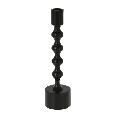 Obrázok produktu pre Čierny svietnik, 23 cm