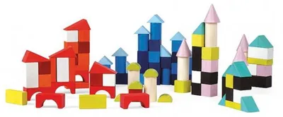 Image de Baril kubix 100 cubes en bois - janod - j08061 - jeu de construction