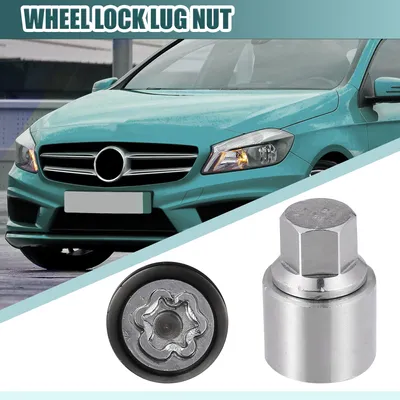Image de 1pcs 310 Clé Démontage Écrou Antivol de Roue Retrait Vis pour Mercedes-Benz Argenté