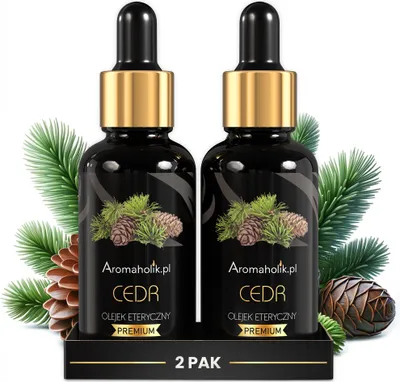 Image de Huile essentielle de cèdre Aromaholik Premium 60 ml - Détente naturelle