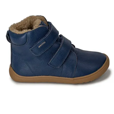 Produktbild von Chlapecké zimní barefoot boty DARYK NAVY, PRO-tex, Protetika, modrá - 30