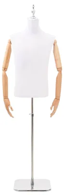 Produktbild von Möbel Verstellbarer Mannequin 170-218 cm mit Standfuß Männlich PP - Schneiderpuppen CC1917