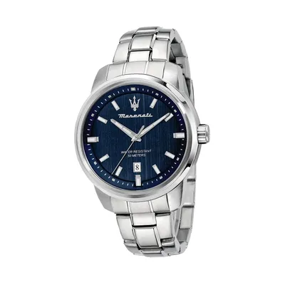 Produktbild von Maserati Edelstahl Armband-Uhr Analog SUCCESSO Herren silber D2UMAR8853121004