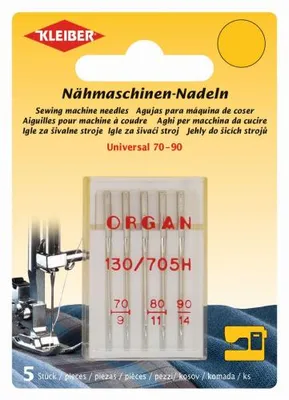 Produktbild von KLEIBER Nähmaschinen-Nadel-Set "Universal" 5-teilig