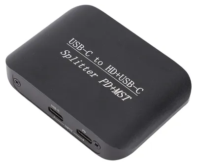 Image de Adaptateur multimédia USB-C vers HD et répartiteur USB-C vers 4K 60 Hz avec extension d'écran, compatible avec la recharge PD pour ordinateurs portables