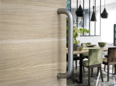 Image de Barre de tirage entr'axe 300mm, inox - THIRARD