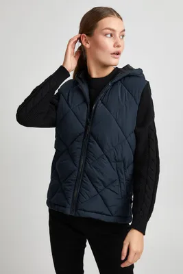 Produktbild von OXMO OXStana Damen Weste Steppweste Outdoor Weste gefüttert