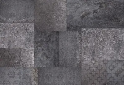 Immagine prodotto di Piastrelle di carta da parati Sanders & Sanders Grigio scuro - 612326 - 368 x 248 cm