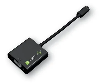 Immagine prodotto di Techly IDATA-HDMI-VGA5 Techly Micro HDMI (TypD) zu VGA Konverter