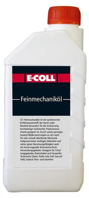 Produktbild von E-Coll Feinmechaniköl 1L , 4317784464864