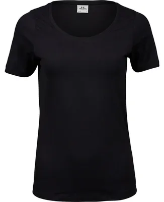 Produktbild von Tee Jays - T-Shirt für Damen FK1443 (L) (Schwarz)