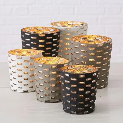 Produktbild von Boltze Gruppe Windlicht Pattou sortiert 17 cm (1 Stück)