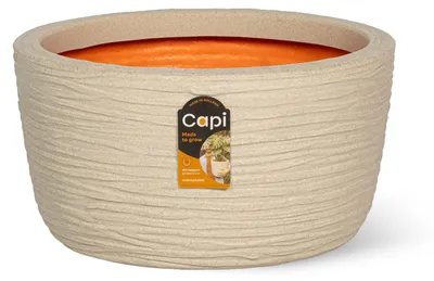 Produktbild von Capi Europe - Schale Compresso NL - Kiesel - 39x21 - KCOPE1312