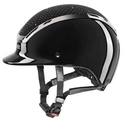 Produktbild von Uvex Reithelm exxeed glow black-black XS-S