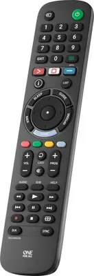 Produktbild von One for All URC4912 FB Sony 2.0 Fernbedienung, Farbe:Schwarz