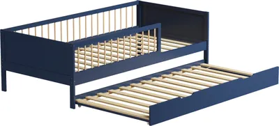 Produktbild von Etagenbett für Kinder 190x90cm dunkelblau ADAM