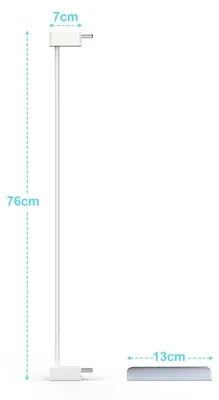Produktbild von YEAUPE PRO Verlängerung 7cm für Kinderschutzgitter