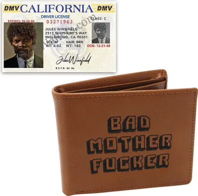 Obrázok produktu pre Pulp Fiction Bad Mother Fucker Purse Set