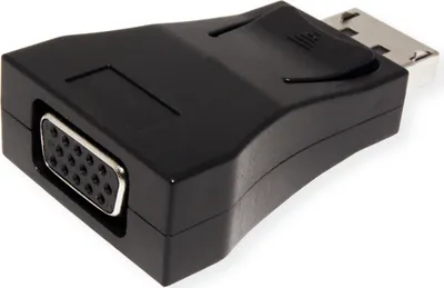 Produktbild von VALUE DisplayPort-VGA Adapter, DP ST - VGA BU, Aktiv
