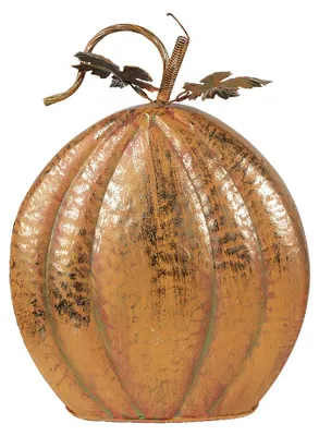 Obrázek produktu pro Clayre & Eef Dekorace Dýně 34x15x42 cm Oranžový kov