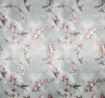 Obrázek produktu pro Sanders & Sanders Koi Fish šedá a oranžová tapeta 300 x 280 cm