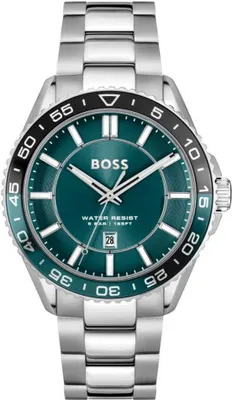 Produktbild von Zegarek męski BOSS 1514208 zielony klasyczny