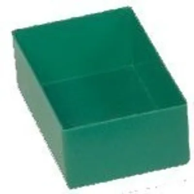 Produktbild von hünersdorff 624400, Aufbewahrungsbox, Grün, Rechteckig, Polystyrol (PS), Einfarbig, 108 mm