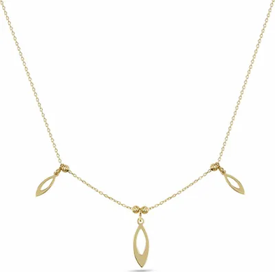Produktbild von Dkeniz Anhänger mit Kette 925/- Sterling Silber 42 cm + 3cm Gold Zirkonia weiß 145250028