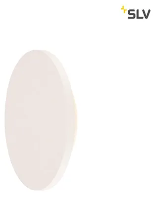 Produktbild von SLV 148091 PLASTRA Wandleuchte LED 3000K rund weißer Gips Ø 26cm
