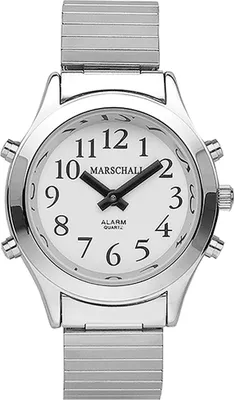 Produktbild von Marschall TALKING WATCH > Damenuhr Ø 34mm | 3 Alarmtöne | Edelstahl