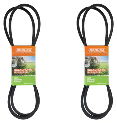 Produktbild von 2x Fahrantriebsriemen passend Castelgarden TC 6/63 | EB 6/63 E | Plus 6,5/63 E