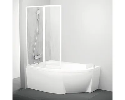 Obrázok produktu pre Vaňová zástena RAVAK VSK2 ROSA 170 L Rain