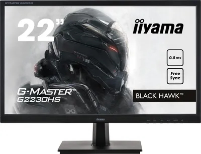 Produktbild von iiyama G-MASTER G2230HS-B1 LED display 54,6 cm (21.5 Zoll) 1920 x 1080 Pixel Full HD LCD Schwarz