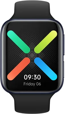 Produktbild von OPPO Watch 46mm Black, 4,85 cm (1.91"), AMOLED, Touchscreen, 8 GB, GPS, 40 g