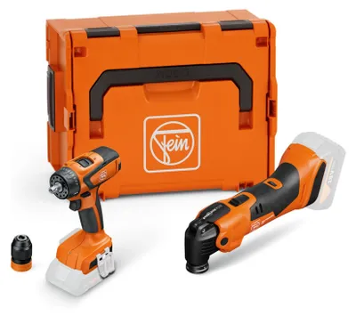 Image de Offre spéciale FEIN : AMM 500 sans fil et perceuse-visseuse sans fil ASCM 18 QSW AS | 99100000838