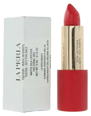 Produktbild von La Perla Matte Silk Matt Creme-Lippenstift 103 Korallenrot 3.5 g *Tester