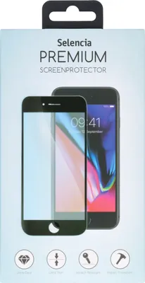 Produktbild von Selencia Premium Screen Protector aus gehärtetem Glas für das Samsung Galaxy A72 / M53 - Schwarz