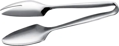 Image de Plat de service en acier inoxydable, 23 cm, polyvalent pour la cuisine et le jardin