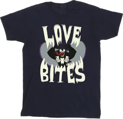 Produktbild von Marvel - "Love Bites" T-Shirt für Herren BI38151 (XL) (Marineblau)