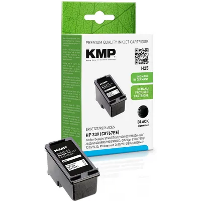 Immagine prodotto di KMP 1023,4339 KMP H25 Tintenpatrone schwarz kompatibel mit HP C 8767 E
