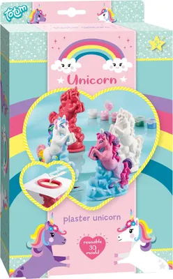 Produktbild von Totum Unicorn Plaster Moulding, Guss-/Mal-Set für Kinder, 5 Jahr(e), Mehrfarbig