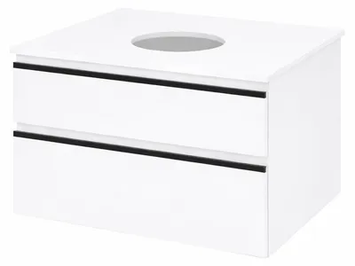 Productafbeelding van Kolpa ALEXIS wastafelonderkast, model OA 60, kleur wit