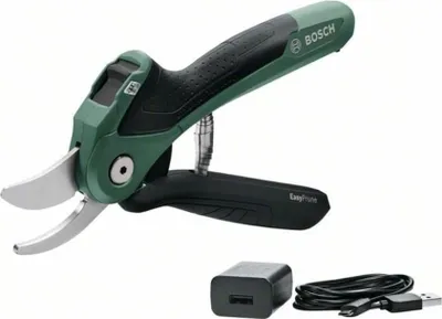 Zdjęcie produktu dla Bosch EasyPrune, 2,5 cm, Czarny, Zielony, Bateria, 3,6 V, Litowo-jonowa (Li-Ion), 3,5 h