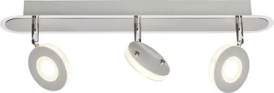 Produktbild von Brilliant LED Wand- & Deckenstrahler Benko Eisen 3 x 5W 1200lm warmweiß 3000K schwenkbar