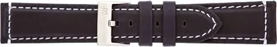 Produktbild von Uhrenarmband Piero Magli LEDER blau NAHT weiß 22mm 15150902 NEU