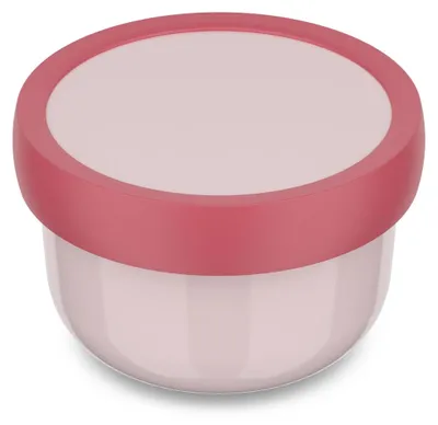 Snackbox für Kinder, 300 ml, spülmaschinenfest, rosa