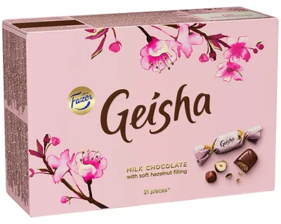 Immagine prodotto di Scatola di cioccolatini Geisha 150 g